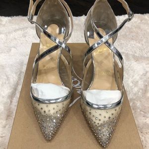 Like new Christian louboutin size 37 wedding